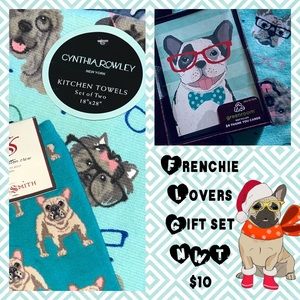 French Bulldog Socks & Thank You Note Cards, NWT.